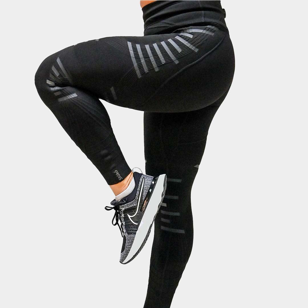 Nike Women's Leg-A-See Just Do It Leggings Black White Size Xs