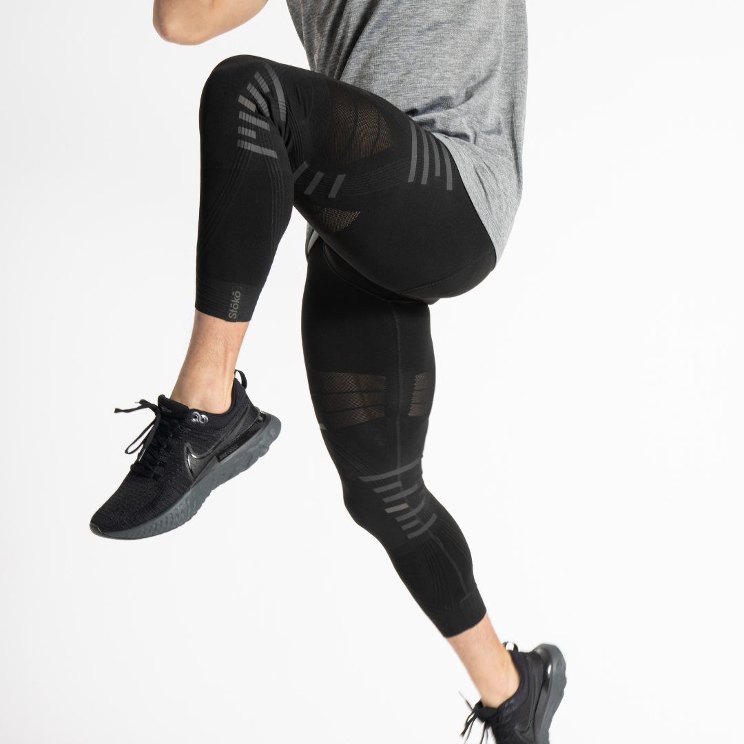 Mens Nike Black Mobility Run Leggings - Black”  Mens running tights,  Running outfit men, Black nikes
