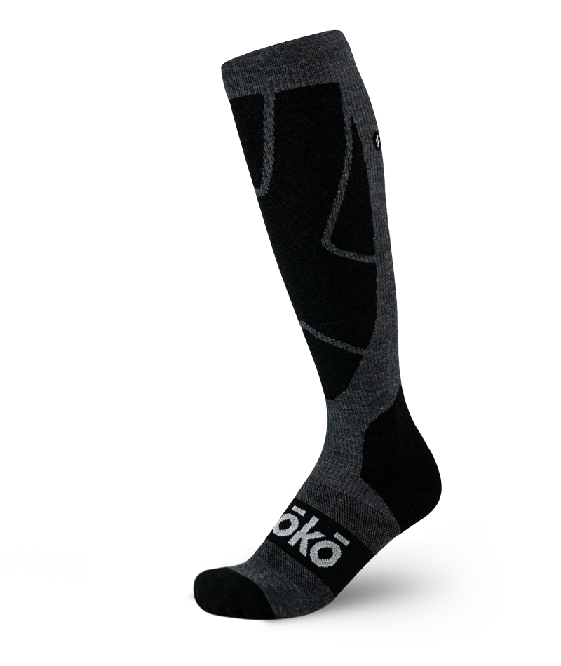 Merino Padded Ski Sock